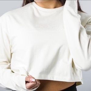 Alphalete Crop Long Sleeve Top